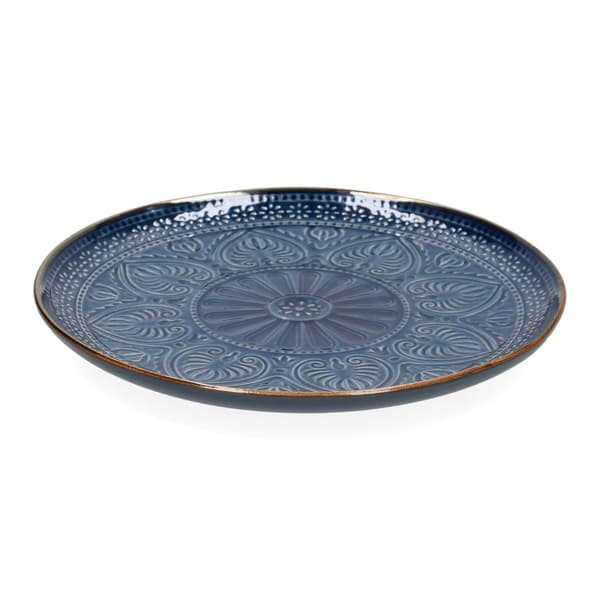 Tallrik | INDIEN | middag marinblå | 27 cm | 974919