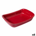 Miniatyrbild 1 av 2: Ugnsform Pyrex Supreme Röd Keramik Rektangulär 30,2 x 20 x 7,4 cm (6 antal)