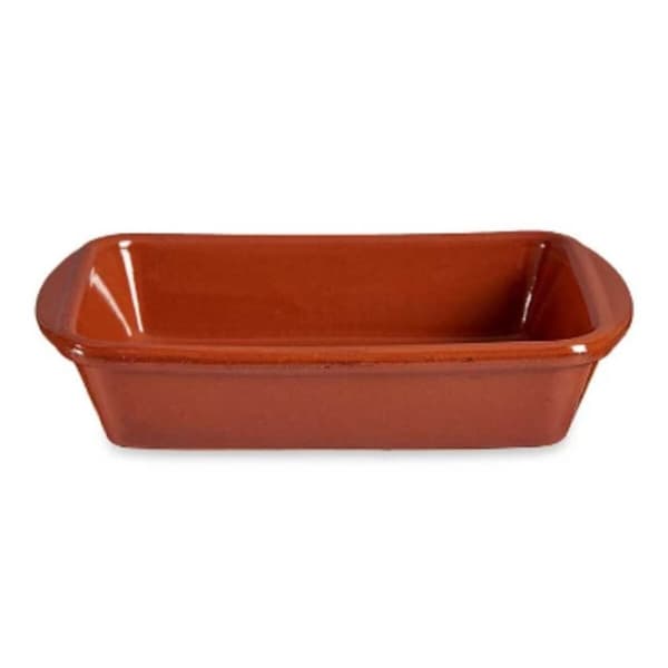 Ovn Fad Bagt ler Rektangulær 14,5 x 4 x 20 cm (16 enheder)