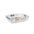 Miniatyrbillede 2 af 2: Ovn Fad Quttin   Glas Rektangulær 950 ml 22,8 x 14,9 x 4,5 cm (6 enheder)