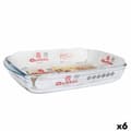 Pikkukuva 1 / 2: Uunivuoka Quttin   Läpinäkyvä Lasi Suorakulmainen 3 L 35,4 x 22 x 5,5 cm (6 osaa)