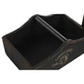 Pikkukuva 3 / 4: Tarjotinsetti Home ESPRIT Musta Kuusi 35 x 22 x 18 cm