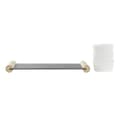 Miniatyrbild 2 av 3: Snacksbricka DKD Home Decor Vit Svart Stengods Skiffer 33 x 10 x 5,8 cm