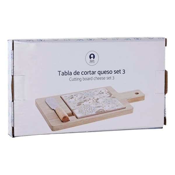 Snacksbricka DKD Home Decor 21,5 x 11,8 x 1,5 cm Stengods