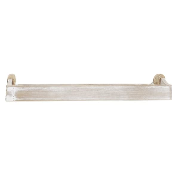 Uppsättning med Brickor DKD Home Decor 40 x 30 x 6 cm Trä MDF (2 antal)