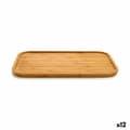 Miniatyrbild 1 av 2: Snacksbricka Kinvara JWKW-3712-2 Brun Rektangulär 36 x 1,5 x 24 cm (12 antal)