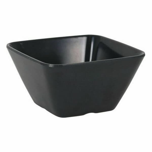 Snacksskål La Mediterránea Melamin Antracitgrå 10 x 10 x 5 cm (36 antal)