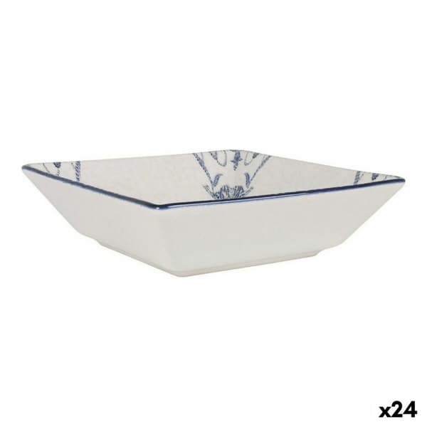 Snacksskål La Mediterránea Rosetta Porslin 18 x 18 x 5 cm (24 antal)
