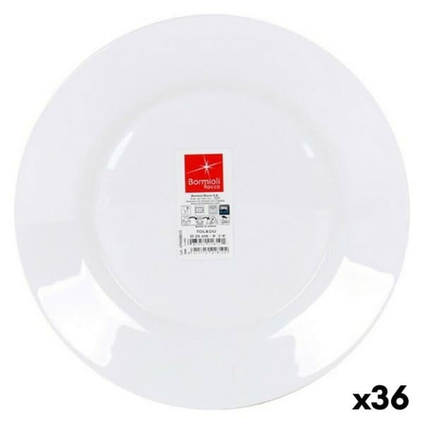 Platt skål Bormioli Toledo Ø 25 x 2 cm (36 antal)