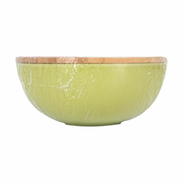 Skål Percutti Melamin Brun Grön 18,9 x 18,9 x 8,5 cm Bambu (4 antal)