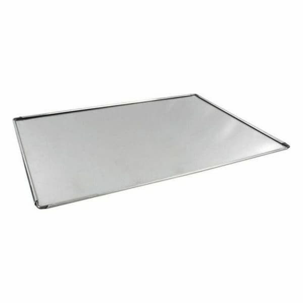 Ugnsplåt VR Silvrig Aluminium Rektangulär 48 x 34 x 0,5 cm (6 antal)