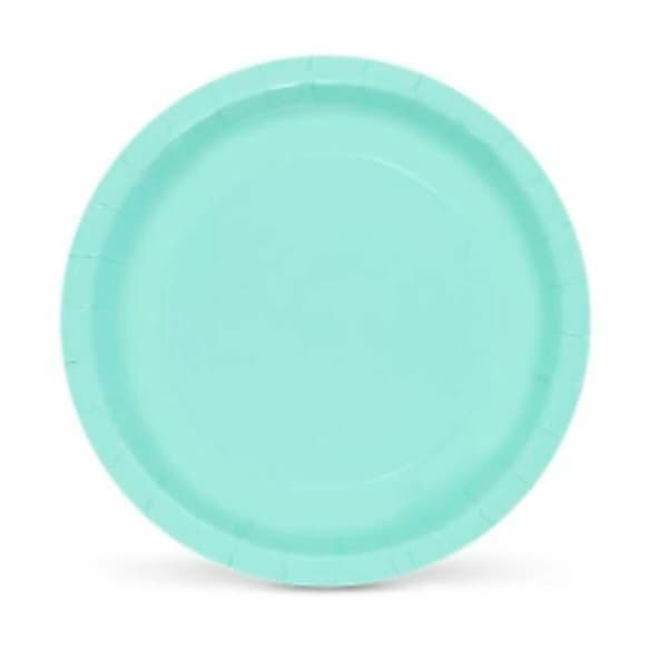 Tallriksset Algon Aquamarine Engångsanvändning Papp 20 x 20 x 1,5 cm (36 antal)