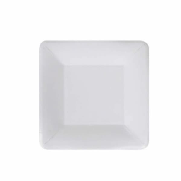 Tallriksset Algon Engångsanvändning Vit Papp 18 cm (36 antal)