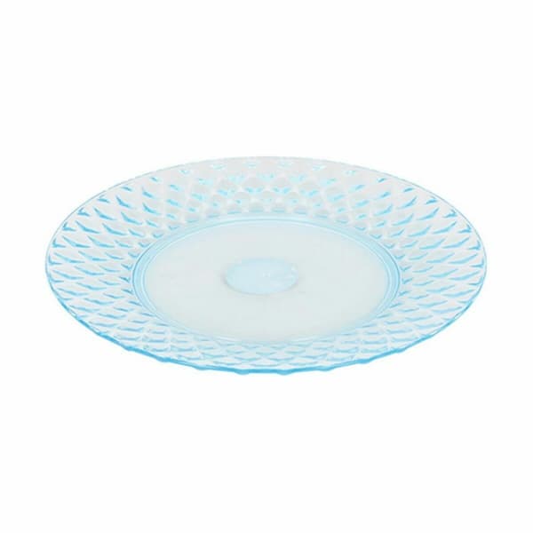 Platt skål La Mediterránea Plast 19 x 19 x 2 cm (24 antal)