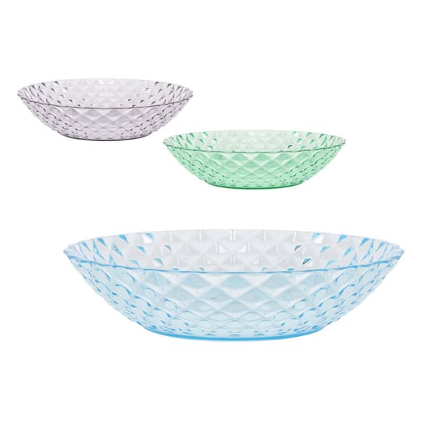 Djup tallrik La Mediterránea Plast 20 x 20 x 4,5 cm (24 antal)