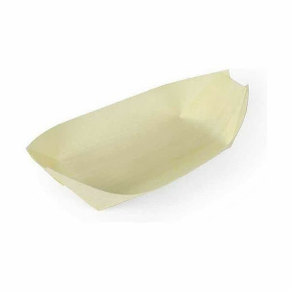 Skålset Algon Engångsanvändning Trä 6 Delar 18 cm (24 antal)