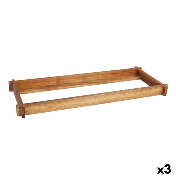 Serveringsbräda Viejo Valle Akaciaträ 53 x 16,2 x 4 cm (3 antal)