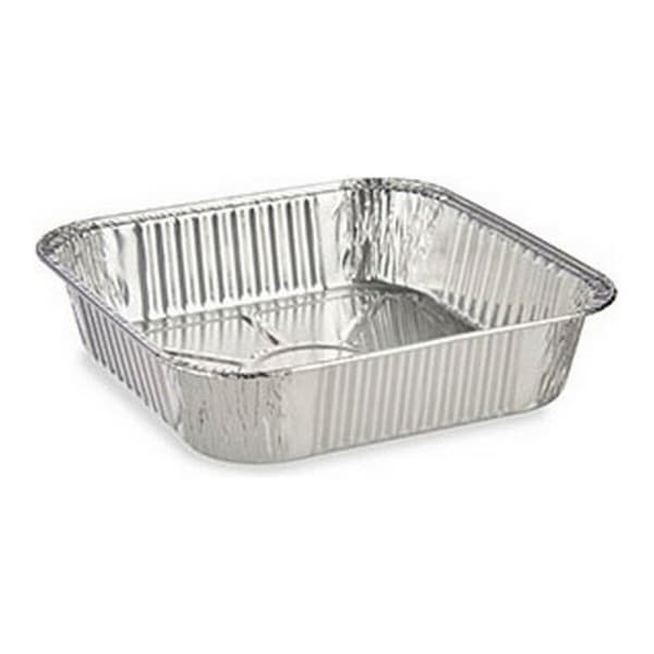 Bakkesæt Kinvara 23241 Sølvfarvet Aluminium 20,5 x 6,5 x 20,5 cm