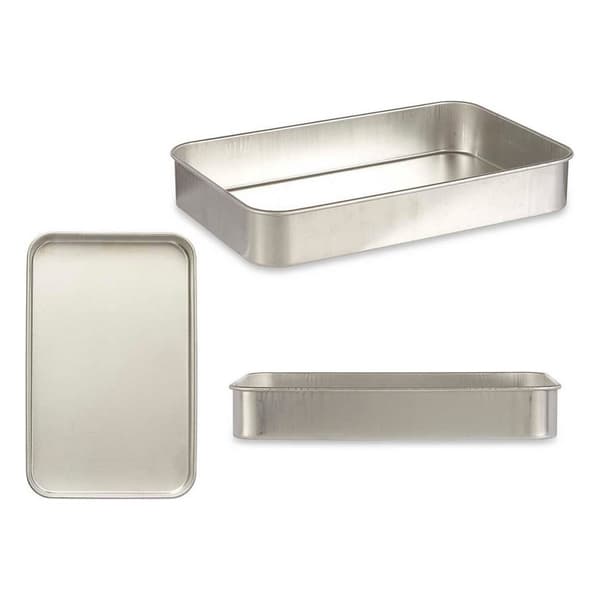 Kafferist Kinvara 100153 Sølvfarvet Aluminium 26 x 6,5 x 41 cm