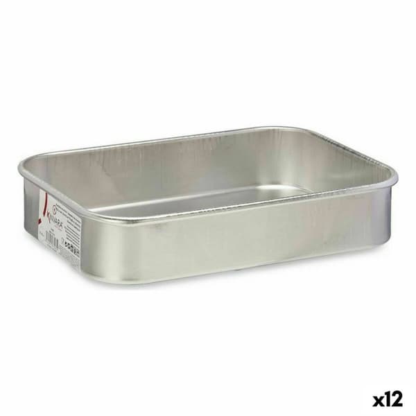 Kafferist Kinvara 100149 Sølvfarvet Aluminium Ø 18 cm (12 enheder)