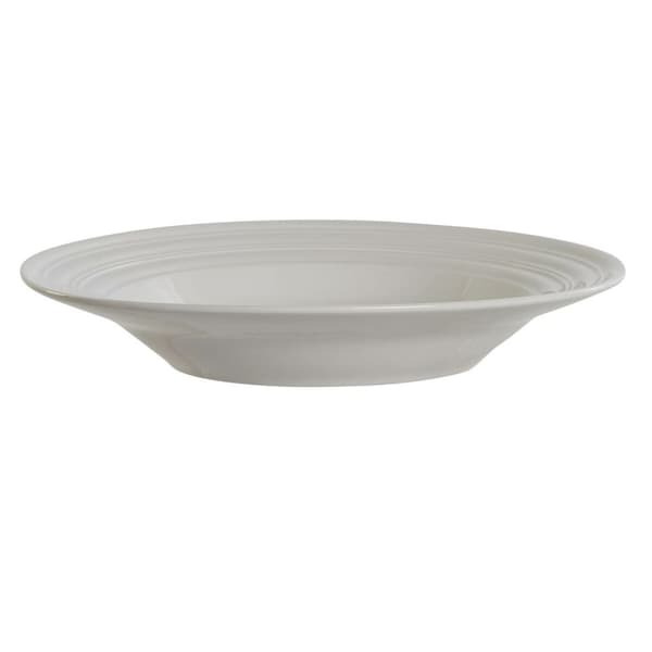 Dyb tallerken DKD Home Decor Hvid Porcelæn 20 x 20 x 3 cm