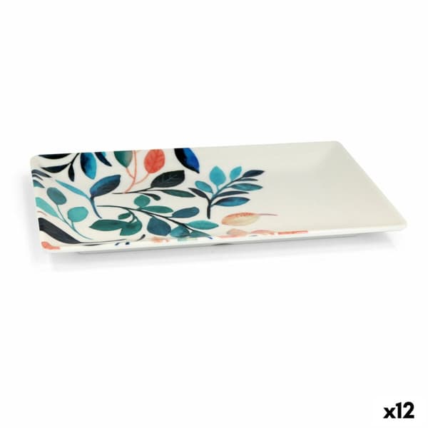 Bakke La Mediterránea Alba Melamin 25 x 15 x 2 cm (12 enheder)