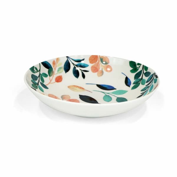Dyb tallerken La Mediterránea Alba Melamin 21 x 5,3 cm (24 enheder)