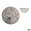 Miniatyrbillede 1 af 2: Skål La Mediterránea Grecia Porcelæn Blå Brun Ø 16 x 7 cm (24 enheder)
