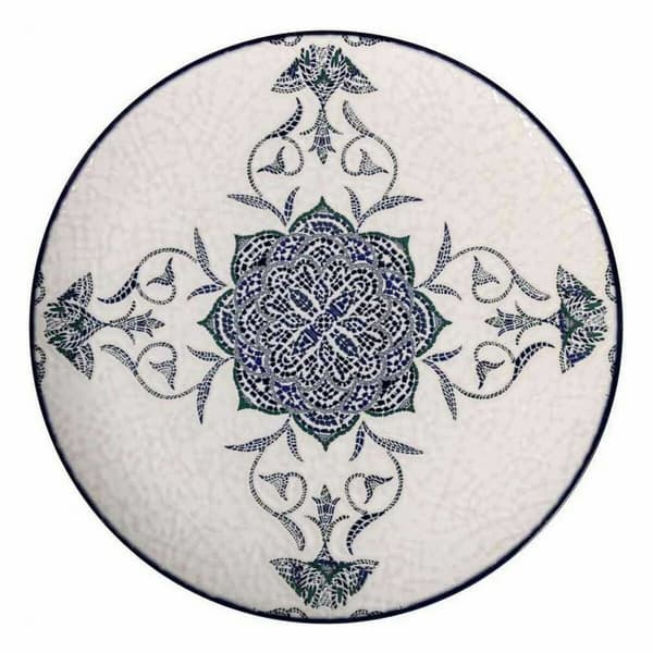 Underkop La Mediterránea Rosetta Porcelæn Ø 32,5 cm (6 enheder)
