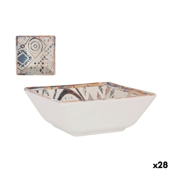 Snackskål La Mediterránea Creta 13 x 13 x 5 cm (28 enheder)
