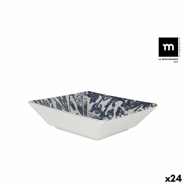 Spisestel La Mediterránea Horus 18 x 18 x 5 cm (24 enheder)