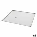 Miniatyrbillede 1 af 2: Bageplade VR Sølvfarvet Aluminium Rektangulær 41 x 37 x 0,5 cm (6 enheder)