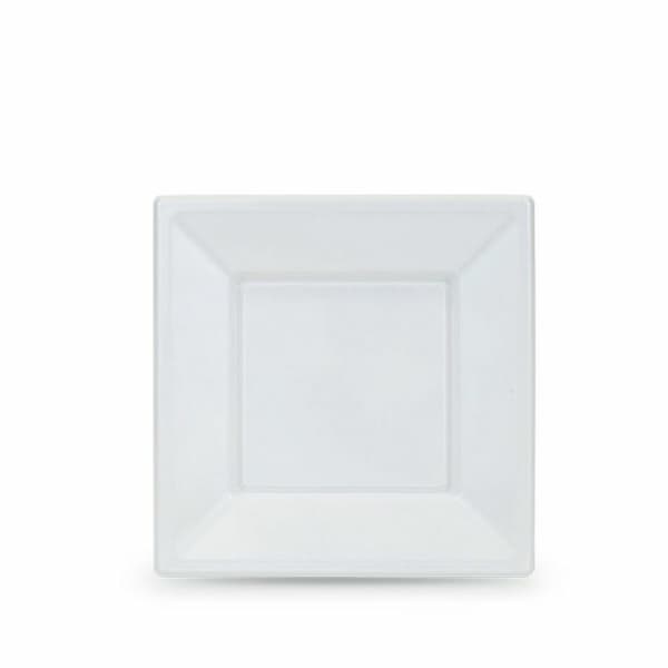 Sæt af genanvendelige tallekener Algon Hvid Plastik 18 x 18 x 1,5 cm (24 enheder)