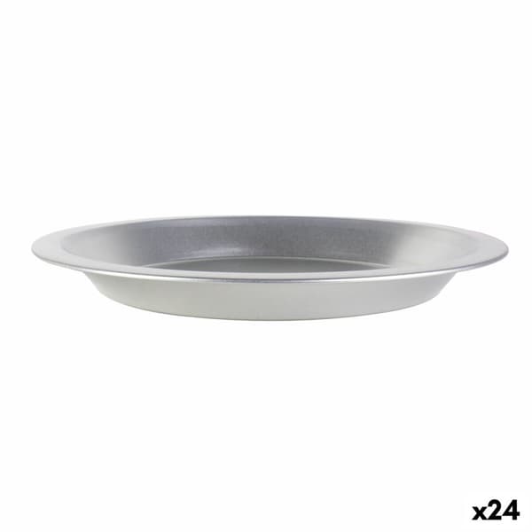 Bageplade Sølvfarvet 25 x 2,5 cm (24 enheder)