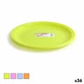 Miniatyrbillede 1 af 3: Flad Plade Dem Bahia Plastik Ø 25 x 25 x 2 cm (36 Enheder)