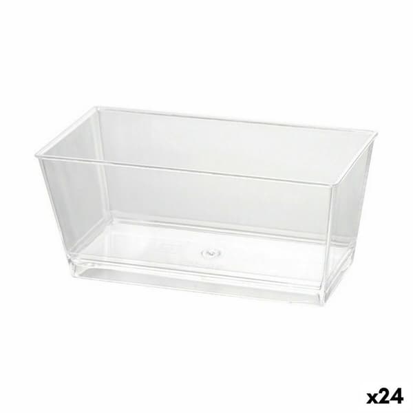 Sæt af genanvendelige skåle Algon 10 Dele 9,8 x 4,7 x 4,5 cm (24 enheder)