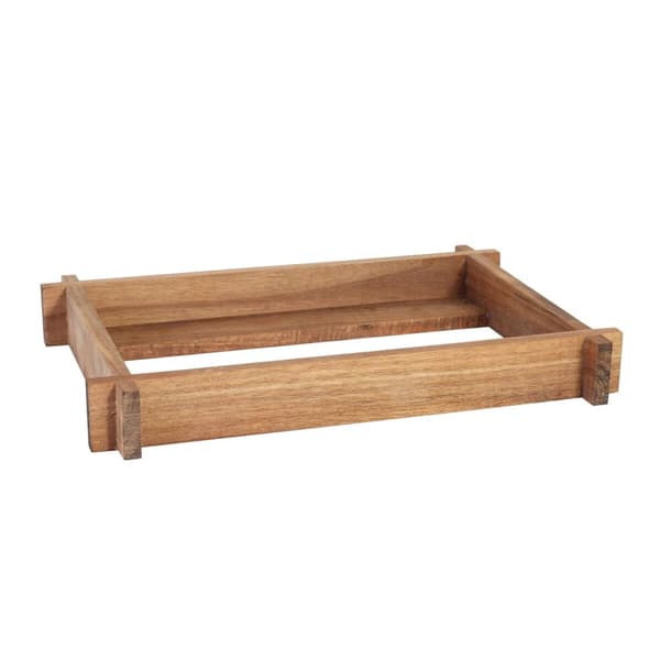 Serveringsbakke Viejo Valle Akacie 26,5 x 16,2 x 4 cm (3 enheder)
