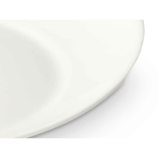 Flad Plade Vivalto LYBP-120 Hvid Opalglas 30,5 x 3 x 26 cm (18 enheder)