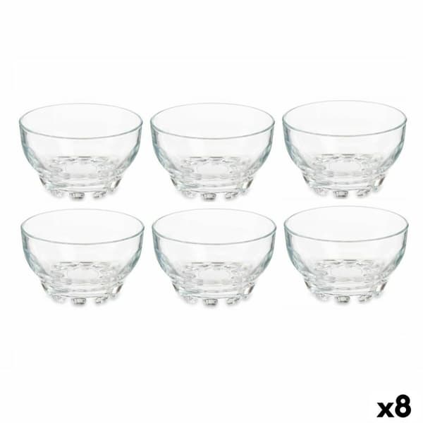 Skålsæt Pasabahce Karaman Gennemsigtig Glas 275 ml (8 enheder)