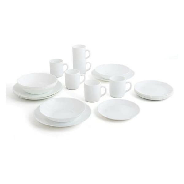 Bordservise Luminarc Zelie Hvit Flerfarget Glass 25 x 20 x 19 cm 24 Deler (24 pcs)