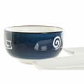 Miniatyrbilde 2 av 2: Sushisett DKD Home Decor 33,5 x 34,5 x 9 cm Porselen Hvit Marineblå Orientalsk (33,5 x 34,5 x 9 cm)