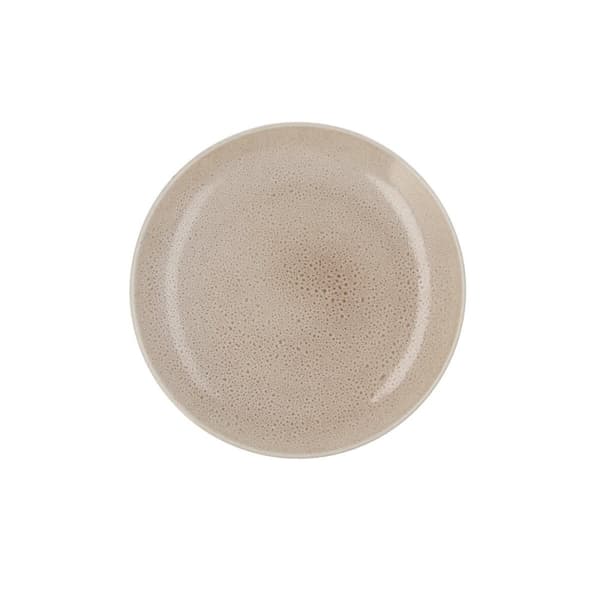 Flat tallerken Ariane Porous Beige Keramikk Ø 27 cm (6 enheter)