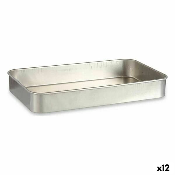 Steketinn Kinvara 100154 Sølv Aluminium 28,5 x 6,5 x 46 cm (12 enheter)