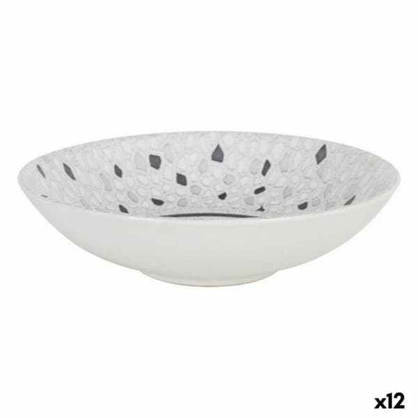 Dyp plate La Mediterránea Barroc Porselen (12 enheter) (ø 21 x 5,3 cm)