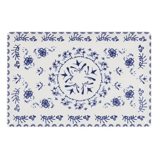 Dyp plate La Mediterránea Blur Rektangulær 30 x 20 x 2,5 cm (6 enheter) (30 x 20 cm)