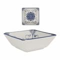 Miniatyrbilde 2 av 2: Snacksbolle La Mediterránea Rosetta Porselen 13 x 13 x 5 cm (28 enheter)