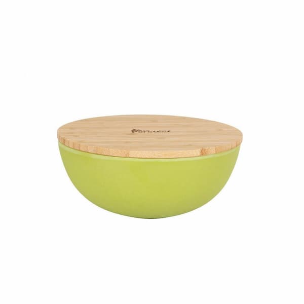 Bolle Percutti Melamin Brun Grønn 18,9 x 18,9 x 8,5 cm Bambus (4 enheter)