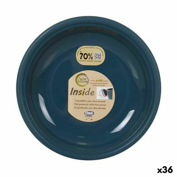 Dyp plate Dem Inside Mørkeblå (36 Enheter)