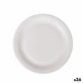 Miniatyrbilde 1 av 2: Platesett Algon Engangsbruk Hvit Karakterer 23 cm (36 Enheter)