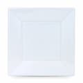 Miniatyrbilde 3 av 3: Sett med gjenbrukbare tallerkener Algon Kvadrat Hvit Plast 23 x 23 x 2 cm (24 enheter)